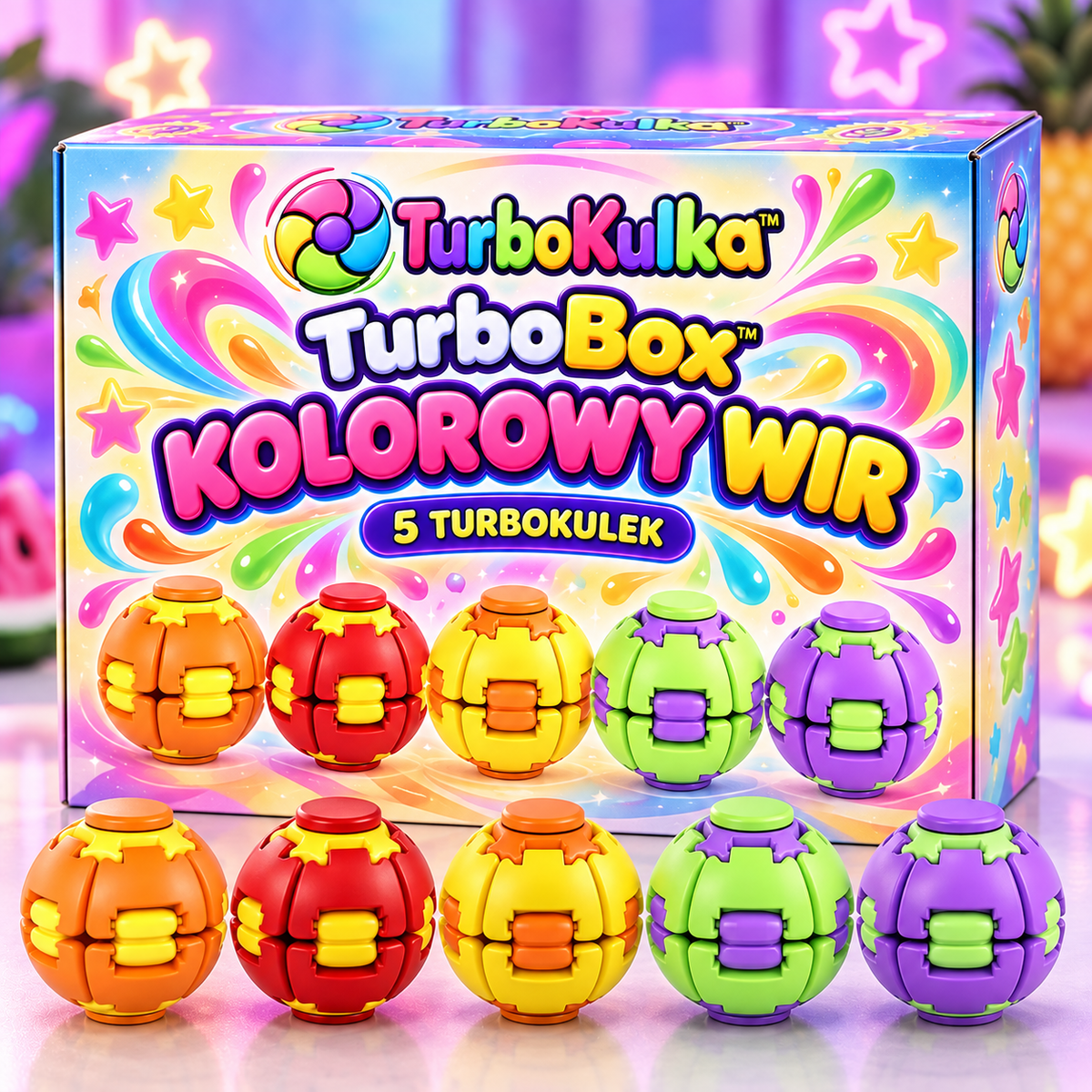 TurboBox™ Kolorowy Wir